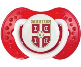 Serbia national football team Tétine LOVI Dynamic Blanc-rouge classique