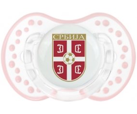 Serbia national football team Tétine LOVI Dynamic Retro-blanc-rose-tendre classique