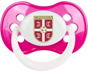 Serbia national football team Sucette Anatomique Rose foncé classique