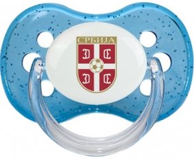 Serbia national football team Sucette Cerise Bleu à paillette