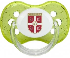 Serbia national football team Sucette Cerise Vert à paillette