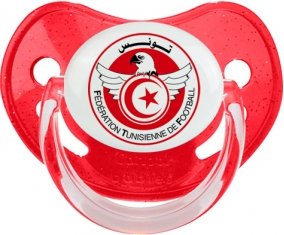 Tunisia national football team Sucette Physiologique Rouge à paillette