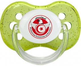 Tunisia national football team Sucette Cerise Vert à paillette