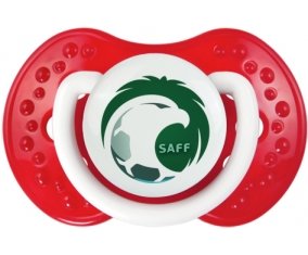 Saudi Arabia national football team Sucette LOVI Dynamic Blanc-rouge classique