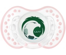 Saudi Arabia national football team Sucette LOVI Dynamic Retro-blanc-rose-tendre classique
