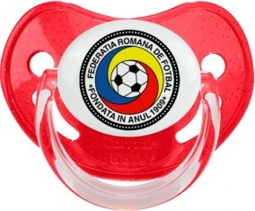 Romania national football team Tétine Physiologique Rouge à paillette