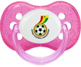 Ghana national football team Sucette Cerise Rose à paillette