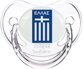Greece national football team Sucette Physiologique Transparent classique