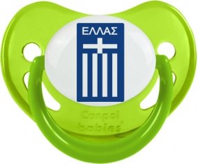 Greece national football team Sucette Physiologique Vert phosphorescente