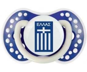 Greece national football team Sucette LOVI Dynamic Bleu-marine phosphorescente