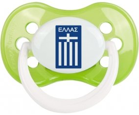 Greece national football team Tétine Anatomique Vert classique