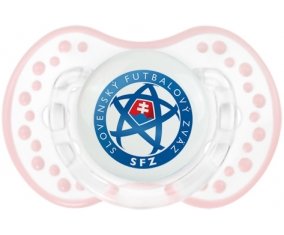 Slovakia national football team Sucette LOVI Dynamic Retro-blanc-rose-tendre classique