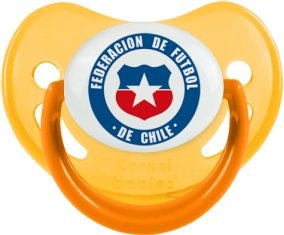 Chile national football team Tétine Physiologique Jaune phosphorescente