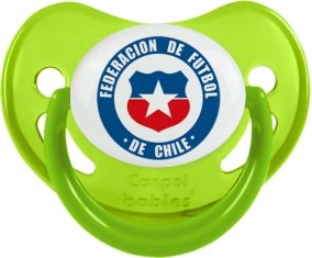 Chile national football team Tétine Physiologique Vert phosphorescente