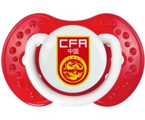 China national football team Tétine LOVI Dynamic Blanc-rouge classique