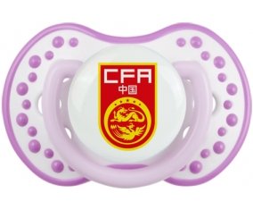 China national football team Tétine LOVI Dynamic Blanc-mauve classique