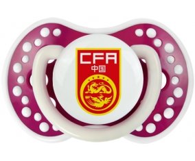 China national football team Tétine LOVI Dynamic Fuchsia phosphorescente