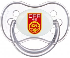 China national football team Sucette Anatomique Transparente classique