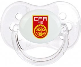 China national football team Sucette Cerise Transparent classique