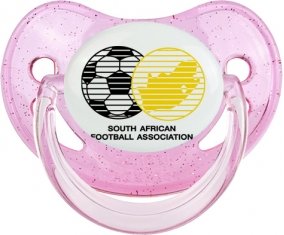 South Africa national football team Sucette Physiologique Rose à paillette