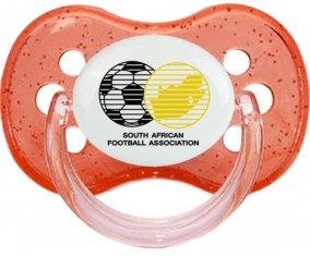 South Africa national football team Sucette Cerise Rouge à paillette