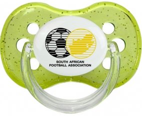 South Africa national football team Sucette Cerise Vert à paillette