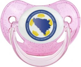 Bosnia Herzegovina national football team Sucette Physiologique Rose à paillette