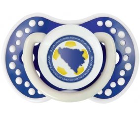 Bosnia Herzegovina national football team Sucette LOVI Dynamic Bleu-marine phosphorescente