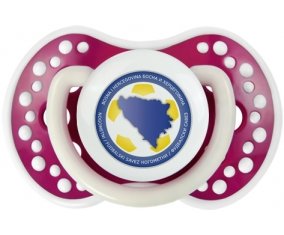 Bosnia Herzegovina national football team Sucette LOVI Dynamic Fuchsia phosphorescente
