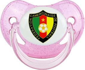 Cameroon national football team Tétine Physiologique Rose à paillette