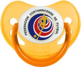 Costa Rica national football team Sucette Physiologique Jaune phosphorescente
