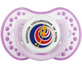 Costa Rica national football team Sucette LOVI Dynamic Blanc-mauve classique