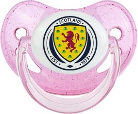 Scotland national football team Tétine Physiologique Rose à paillette