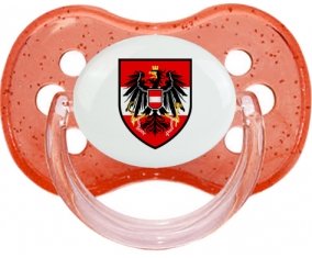 Austria national football team Sucette Cerise Rouge à paillette