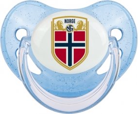 Norway national football team Sucette Physiologique Bleue à paillette