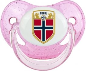 Norway national football team Sucette Physiologique Rose à paillette