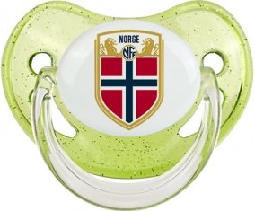 Norway national football team Sucette Physiologique Vert à paillette