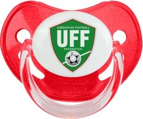 Uzbekistan national football team Sucette Physiologique Rouge à paillette