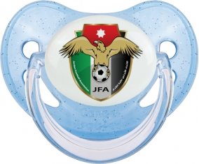 Jordan national football team Tétine Physiologique Bleue à paillette