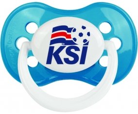 Iceland national football team Sucette Anatomique Cyan classique