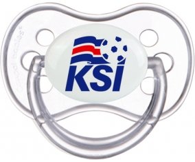 Iceland national football team Sucette Anatomique Transparente classique