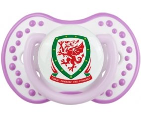 Wales national football team Sucette LOVI Dynamic Blanc-mauve classique