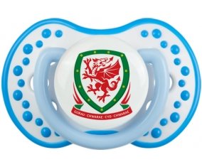Wales national football team Sucette LOVI Dynamic Blanc-bleu phosphorescente