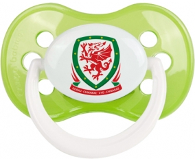 Wales national football team Tétine Anatomique Vert classique