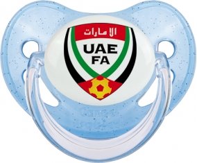 United Arab Emirates national football team Sucette Physiologique Bleue à paillette