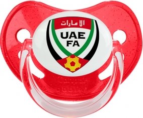 United Arab Emirates national football team Sucette Physiologique Rouge à paillette