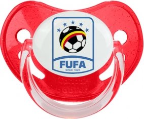 Uganda national football team Tétine Physiologique Rouge à paillette