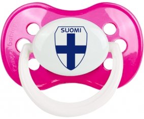 Finland national football team Sucette Anatomique Rose foncé classique