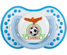 Zambia national football team Sucette LOVI Dynamic Blanc-bleu phosphorescente