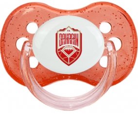 Bahrain national football team Sucette Cerise Rouge à paillette